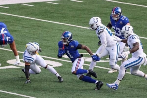 Colts vs New York Giants Match Player Stats