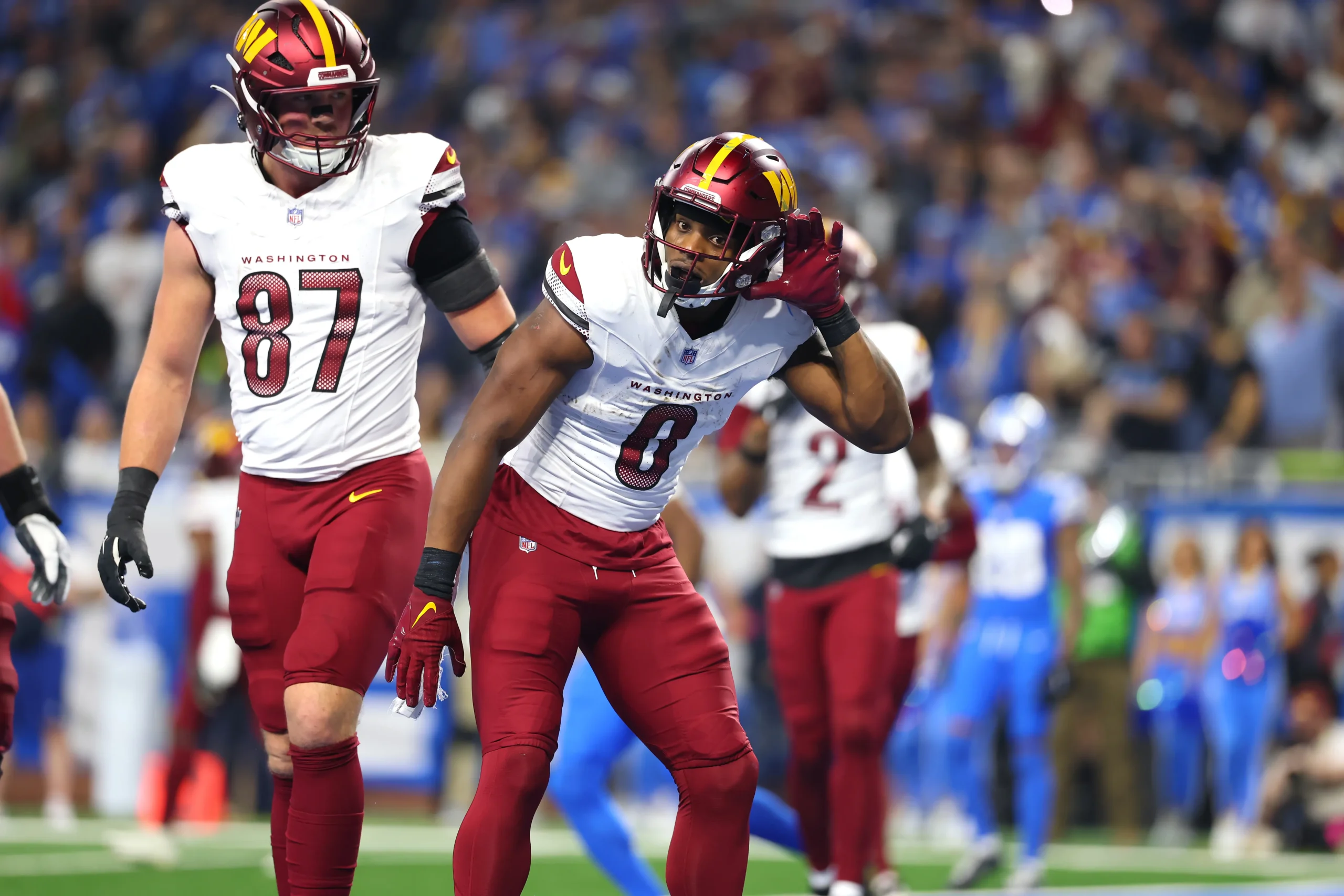 Washington Commanders vs Detroit Lions Match Player Stats