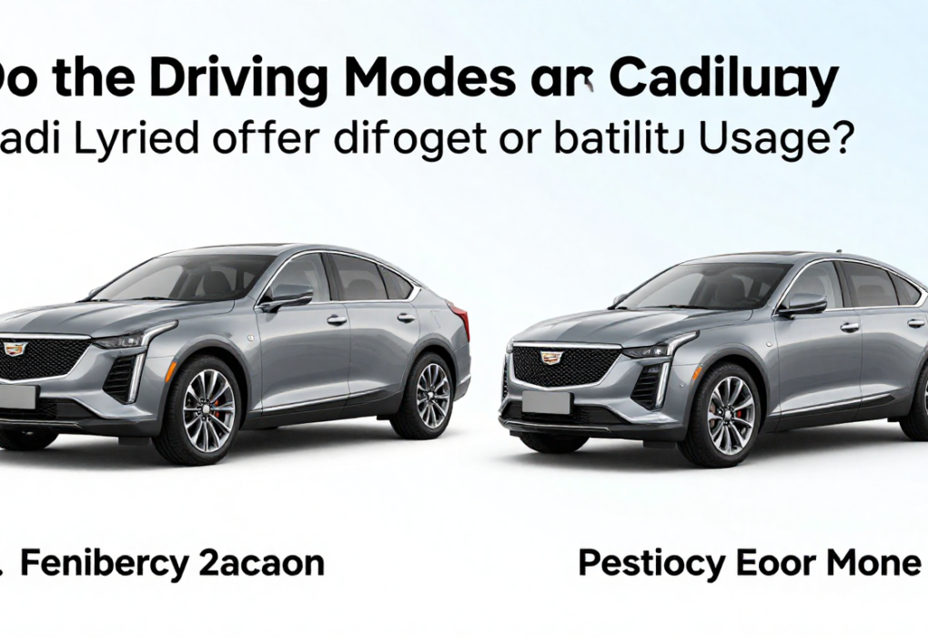 do the driving modes in cadillac lyriq offer different ranges or battery usages?