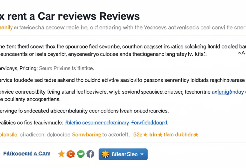fox rent a car reviews